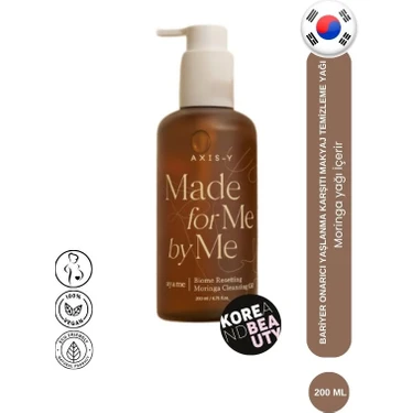 Axis-Y Biome Resetting Moringa Cleansing Oil 200 ml, Cildi Fiyatı