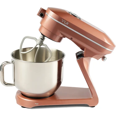 Easy Chef M129 1800W Güçlü Döküm Metal Stand Mikser Rose