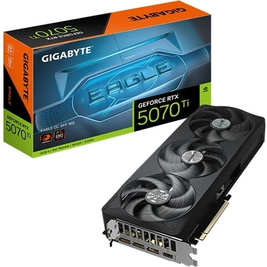 Gıgabyte Geforce Rtx 5070 Ti Eagle Oc Sff 16G Gddr7 Rgb 16GB 256BIT Dlss 4 Nvıdıa GV-N507TEAGLE