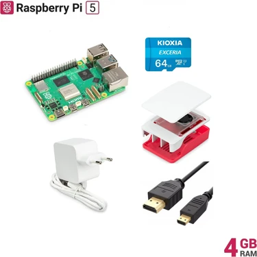 Raspberry Pi 5 4GB Kombo Set Fiyatı - Taksit Seçenekleri