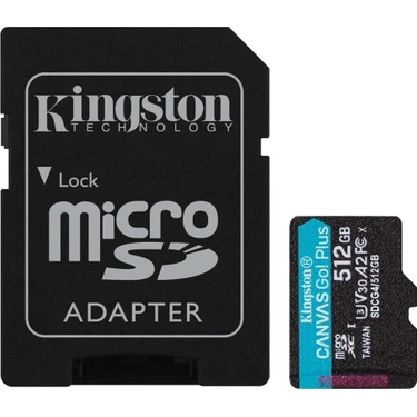 Kingston 512GB Microsdxc Canvas Go Plus Gen4 200MB-S A2 U3 Fiyatı