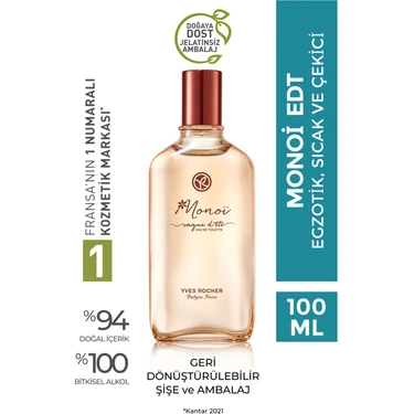 Yves Rocher Monoi Edt - 100