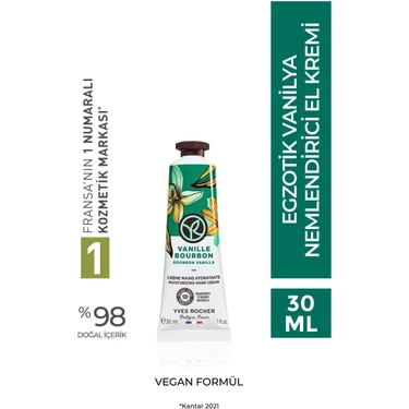 Yves Rocher El Kremi- Nemlendirici Besleyici Egzotik Vanilya-