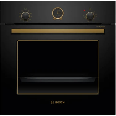 Bosch HBJN10YB2R NeoKlassik Siyah Ankastre Fırın Serie