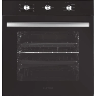 Alveus Mfa 614 Tımerlı Siyah Ankastre