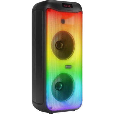 Mikado Md-40bt 40w Bt, Tws Destekli Rgb Işıklı Kablosuz Mikrofonlu Toplantı-Parti Kule