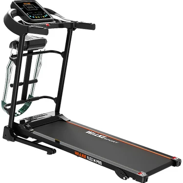 Walke Flex M Pro 2,5 Hp Eğimli Masajlı Katlanabilir Koşu Bandı 0-12 km/s Hız ve 120 kg Taşıma