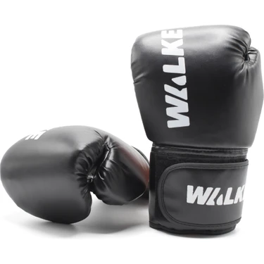 Walke Deluxe Pu Boks Eldiveni Esnek Yapı ile Maksimum Performans Sağlayan Siyah 10