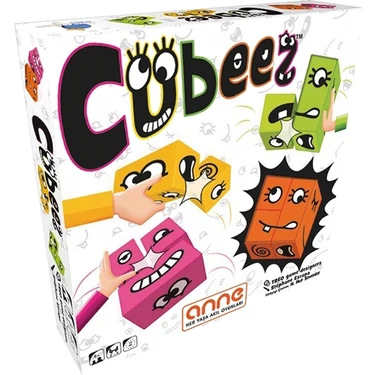 Blue Orange Cubeez Kutu