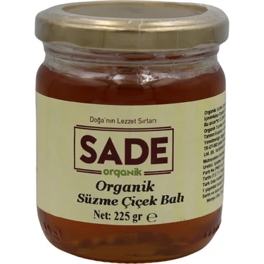 Sade   Süzme Çiçek Balı