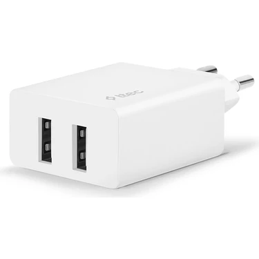 Ttec SmartCharger Duo Seyahat Şarj Aleti Çift USB 2.4A