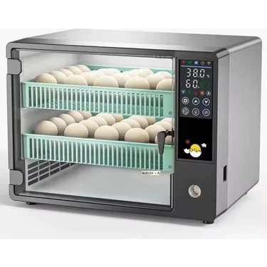 48 Tavuk Yumurtası Kapasiteli Tam Otomatik Hobi Kabin Tip Kuluçka