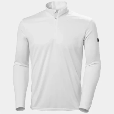 Helly Hansen Helly Hansen Hh Tech 1/2 Zıp 2.0 Uv Üst Erkek Beyaz Tshirt
