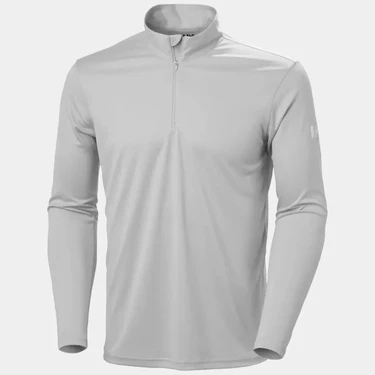 Helly Hansen Helly Hansen Hh Tech 1/2 Zıp 2.0 Uv Üst Erkek Gri Tshirt