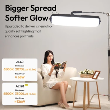 Ulanzi AL120 120W Bi-Color LED Air Tube Işık L097 Fiyatı
