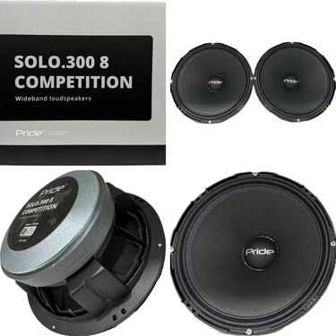 Pride Solo 300 8 Competiton 20 cm 600W 300RMS 1 TAKIM 2 ADET Fiyatı