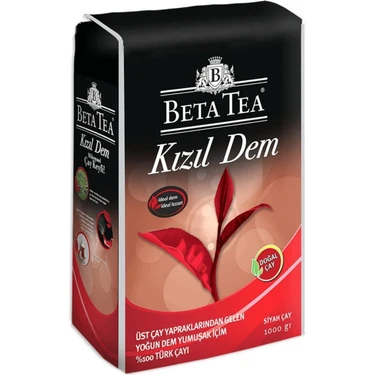 Beta Tea Beta Kızıl Dem Türk Çayı