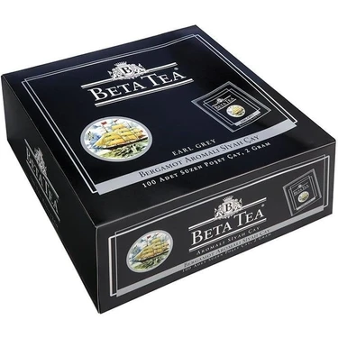 Beta Earl Grey Bardak Poşet 100 x 2 GR (Bergamot - Tomurcuk