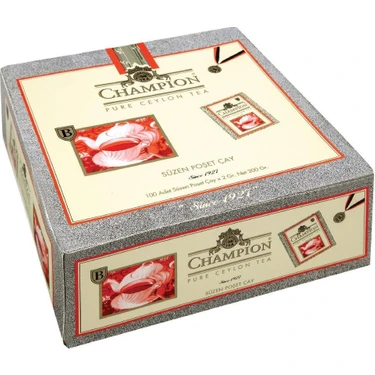 Champion Bardak Poşet 100 lü (Seylan Çayı - Ceylon