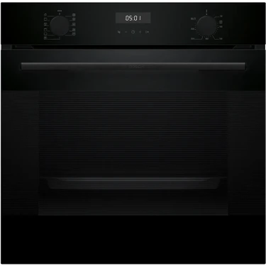 Bosch HUA717BA0T 76 Lt Buhar Destekli Siyah Ankastre