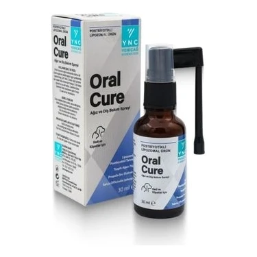Ync Oral Cure Kedi  ve Köpekler Için Ağız ve Diş Bakım Spreyi 30