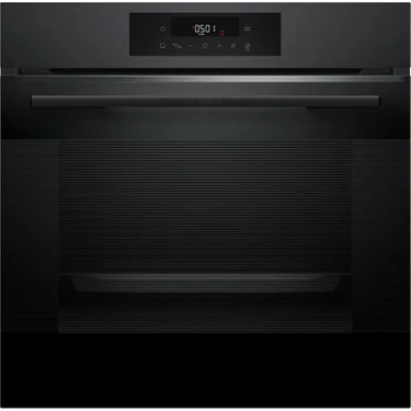 Bosch HJG852YT0T 76 Lt 8 Programlı Buhar Destekli Mat Siyah Ankastre