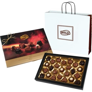 Bolçi Selection Spesiyal Çikolata Kutu 250 g Farklı Aromalarla Hediye