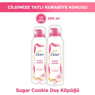 Dove Sugar Cookie Duş Köpüğü 200 ml