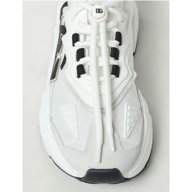 ④【新品未使用含】3点セット‼️DOLCE&GABBANA (サイズ:5歳) Dolce & Gabbana Mixed Material Daymaster Sneakers Fiyatı