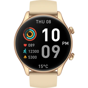 Zeblaze Btalk 3 Plus Akıllı Saat Şampanya Gold Renkli Su Fiyatı
