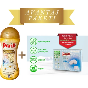 Parill 2’li Set – Beyazlar Için Deterjan Tableti + Orkide Kokulu