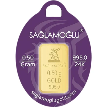 EG Kuyumculuk 0.50 Gr 24 Ayar Sağlamoğlu Gram