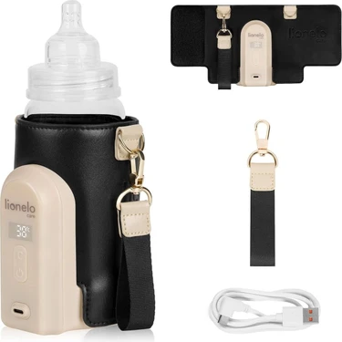 Lionelo Thermup Go Evo Taşınabilir Biberon Isıtıcı, 38-50°c Arası 5 Sıcaklık Seçeneği, Usb-C Şarj,