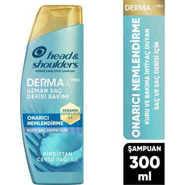 Head&Shoulders DermaXPRO Onarıcı Nemlendirme Kepek Karşıtı Şampuan Hindistan Cevizi Yağı ve Seramid