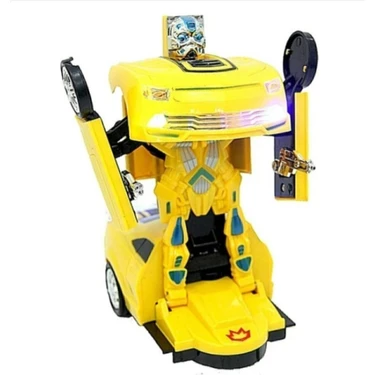 Brother Toys Bumblebee Robota Dönüşen Araba Pilli, Işıklı, Sesli, Camaro Robot Olan Bumble Bee
