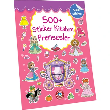 Çocuk Akademi 500+ Sticker Kitabım Prensesler - Özlem