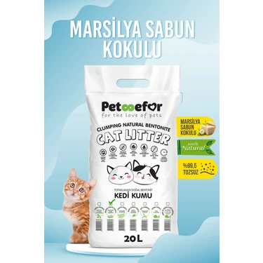 20 Lt Marsilya Sabunlu Kedi