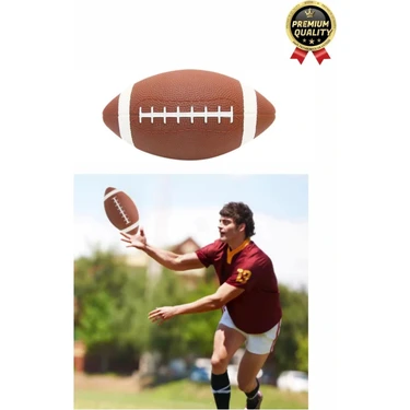 Profesyonel  Maç Antreman Spor Genç Eğlence Oyun Rugby Kauçuk Amerikan Futbol Topu - 1