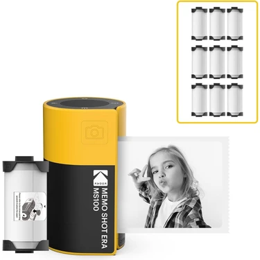 Memo Shot Era Çocuk Anında Fotoğraf Makinesi ve Fotoğraf Etiket