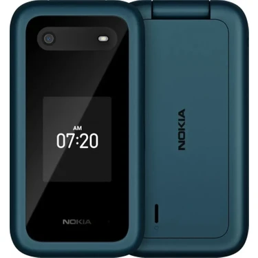 Nokia 2780 Aktif Kapak Büyük Ekran Tuşlu Cep Telefonu Siyah-Koyu