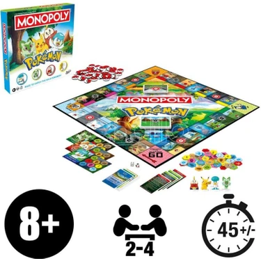 Monopoly Pokemon (Ingilizce) Fiyatı - Taksit Seçenekleri