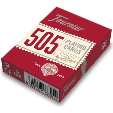 Fournier Poker Oyun Kartları Nº 505, Standard