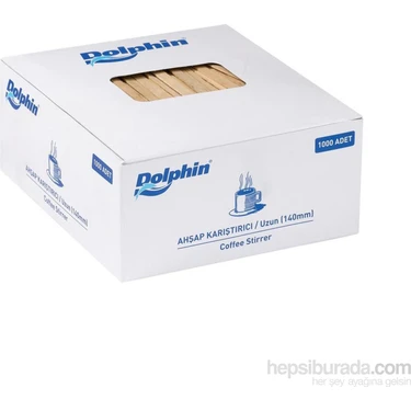 Dolphin Tahta Karıştırıcı 10cm