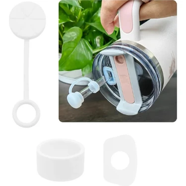 Belirtilmemiş Stanley Termos Uyumlu Stanley quencher uyumlu 3’lü silikon set – sızdırmaz tıpa,