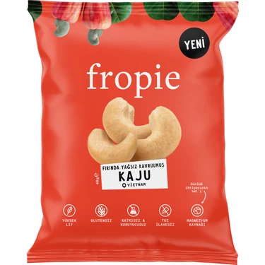 Fropie Fırında Yağsız Kavrulmuş Kaju