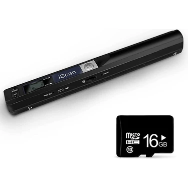 Belge Tarayıcı Taşınabilir Tarayıcı USB Görüntü Renkli Tarama 900 Dpı A4 Tarama El