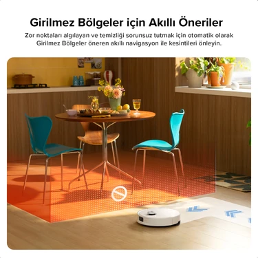 Roborock S8 Pro Akıllı Robot Süpürge - Beyaz