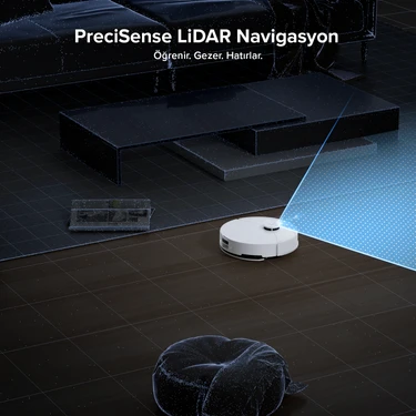 Roborock S8 Pro Akıllı Robot Süpürge - Beyaz