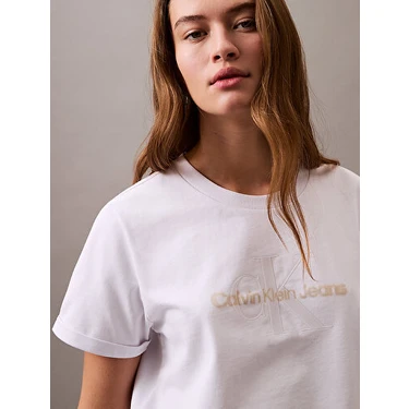 Calvin Klein Ss Lıquıd Ck Cropped Tee Fiyatı - Taksit