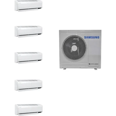 Samsung Wind Free Multi 1+5 Sistem (AJ100TXJ5KH/EA) 7+7+7+7+24 Btu 10 Kw Dış
